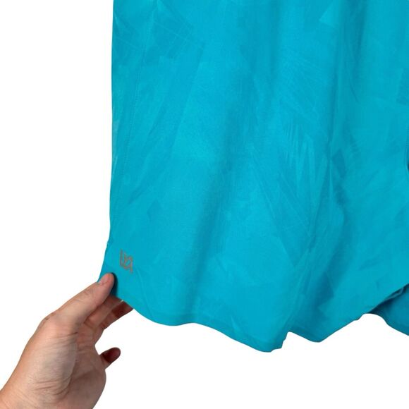 VRST Aqua Blue Lined Running Shorts Active Gym Workout Mens XXL - Picture 4 of 6